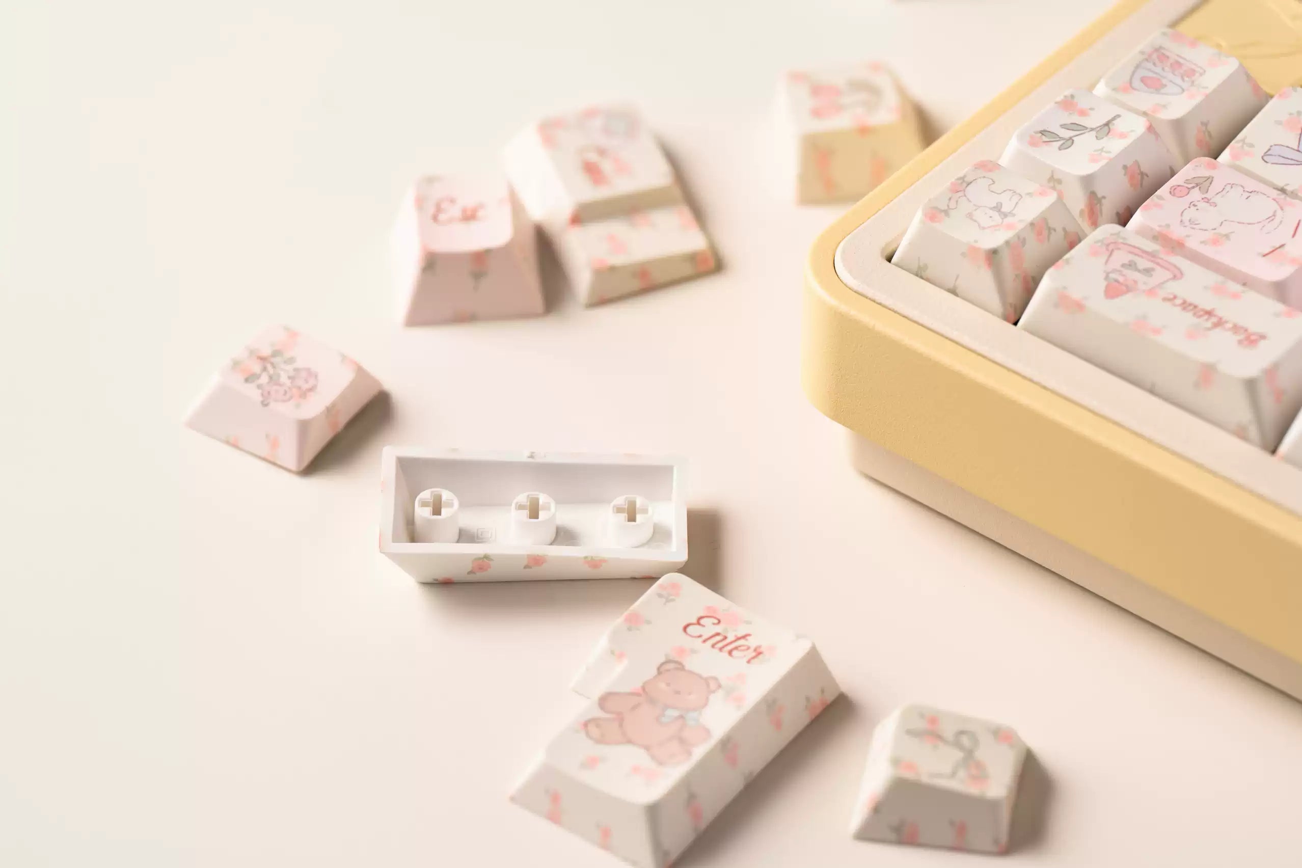 Spring Gift Keycaps Original Moa/Cherry Profile Keycaps