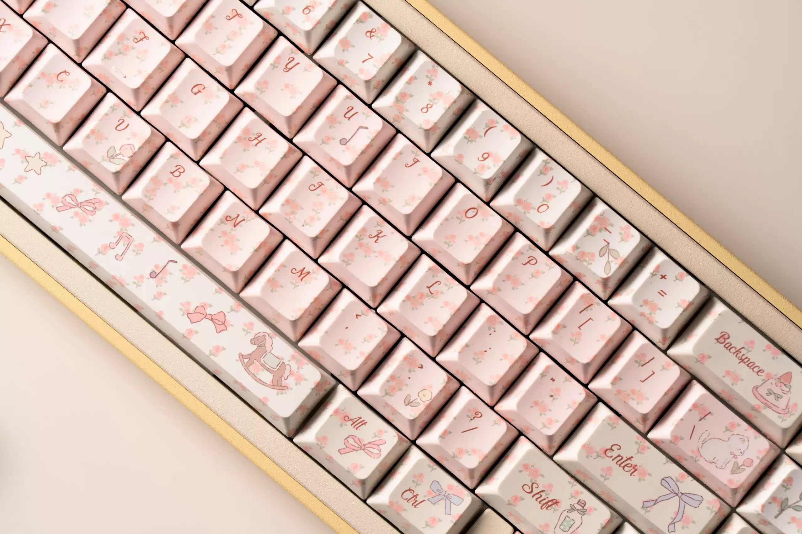 Spring Gift Keycaps Original Moa/Cherry Profile Keycaps