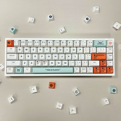 Plastic Theme Large MDA Profile Pbt Mechanical Keyboard Keycaps Set