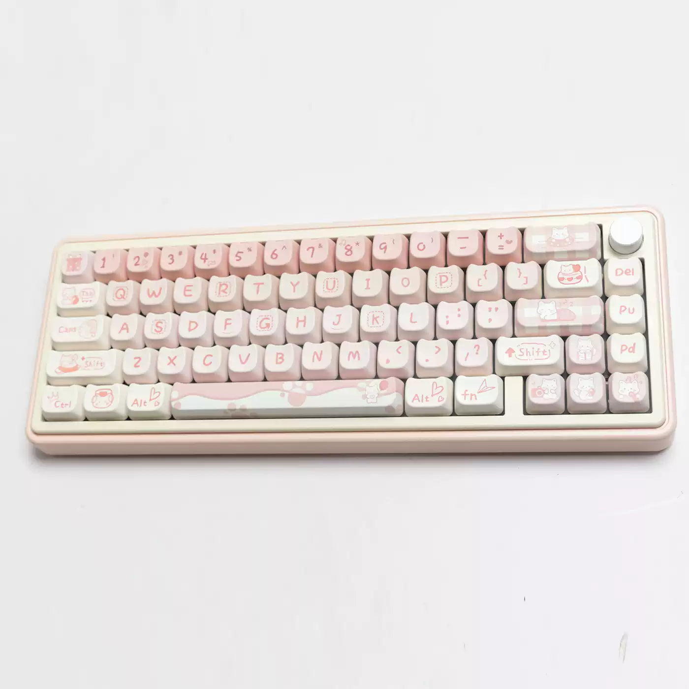 Party Kitten Mao Profile Mac Heat Sublimation Keycaps