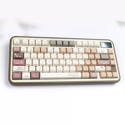 Coffee Kitten Mao Profile Mac Heat-Sublimation Keycaps