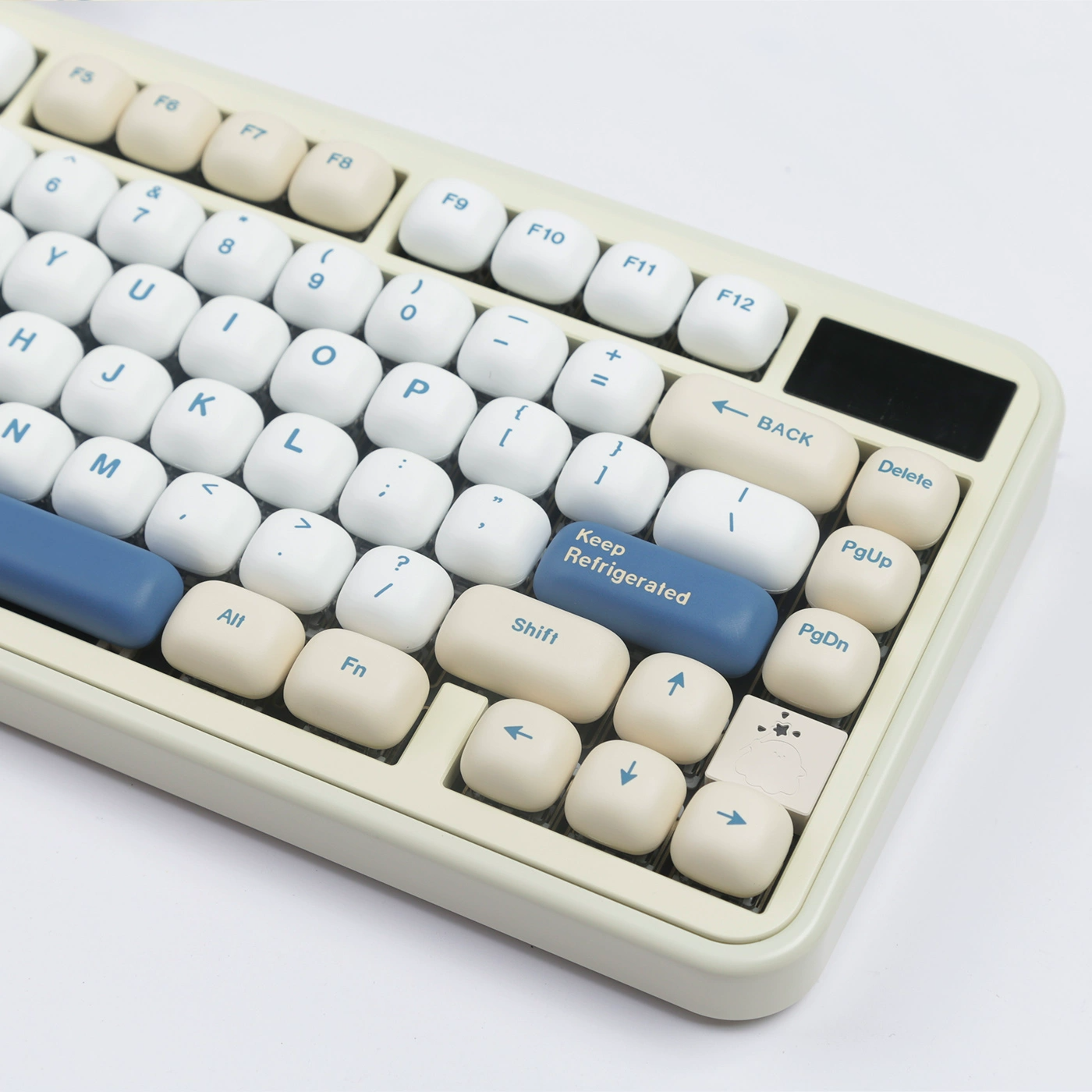 GMK Soy Milk MOG Profile Rounded Keycaps