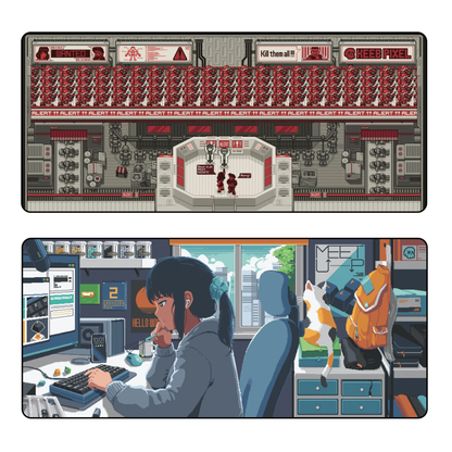 Pixel Deskmat