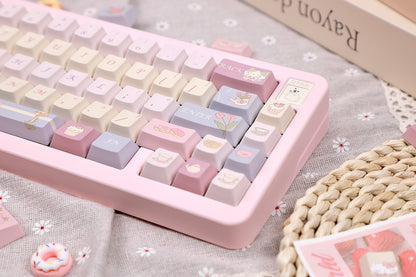 Afternoon-Time Cherry Profile Keycaps Set