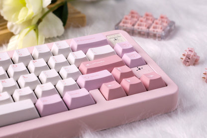 PinkPoodle PBT Cherry Profile 5 Side Sublimation Keycaps Set 177 Keys